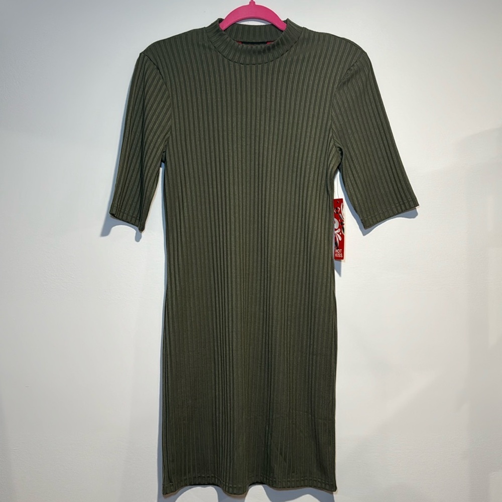 Olive Green Dress